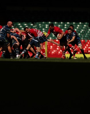 190426 - Brecon Athletic v Bargoed Athletic, Mens Division 5 Final - Brecon take on Bargoed in the final