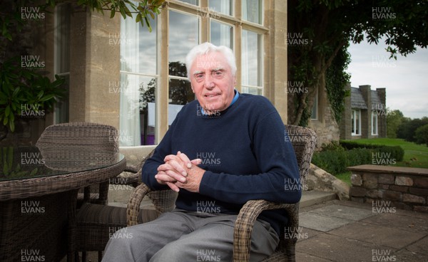 170915 - Former Wales Rugby captain Brian Price at the St Pierre Hotel and Golf Club