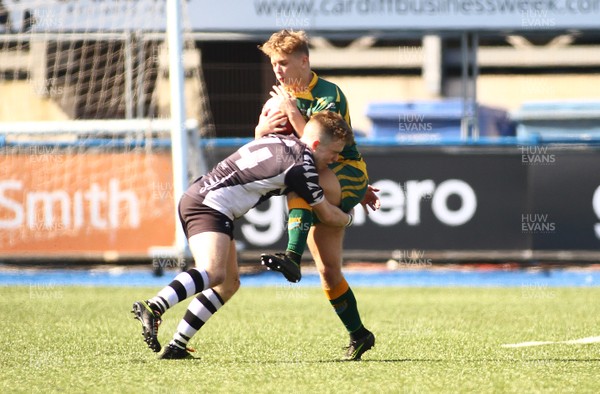 080417 - Bridgend Athletic II v Treorchy - WRU Youth Bowl Final -  Treorchy take on Bridgend Athletic II in The WRU Youth Bowl Final