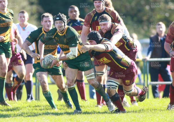 061012 Bridgend Athletic v Cardiff Metropolitan  - Swalec National Championship -Action from game