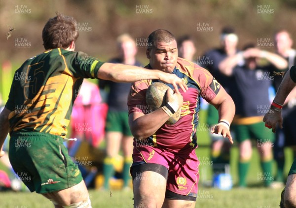 061012 Bridgend Athletic v Cardiff Metropolitan  - Swalec National Championship -Action from game