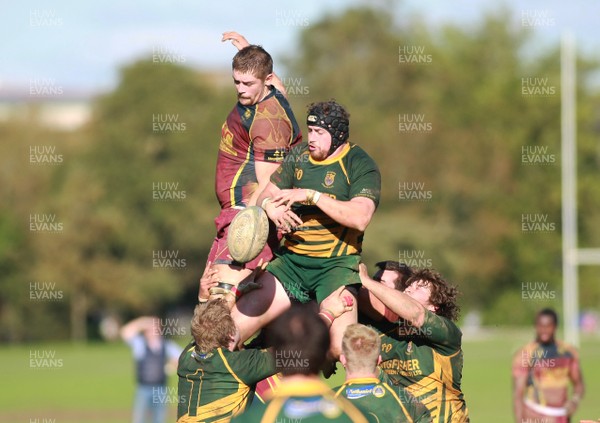 061012 Bridgend Athletic v Cardiff Metropolitan  - Swalec National Championship -Action from game