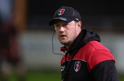 250925 - Bridgend Ravens RFC v Aberavon RFC, Super Rygbi Cymru - Aberavon defence coach Nick White