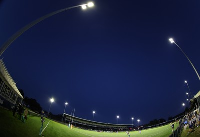 250925 - Bridgend Ravens RFC v Aberavon RFC, Super Rygbi Cymru - Bridgend take on Aberavon under the new floodlights at the Brewery Field partly funded by the WRU