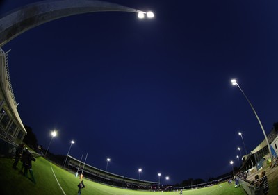 250925 - Bridgend Ravens RFC v Aberavon RFC, Super Rygbi Cymru - Bridgend take on Aberavon under the new floodlights at the Brewery Field partly funded by the WRU