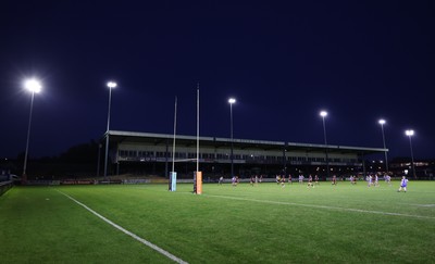250925 - Bridgend Ravens RFC v Aberavon RFC, Super Rygbi Cymru - Bridgend take on Aberavon under the new floodlights at the Brewery Field partly funded by the WRU