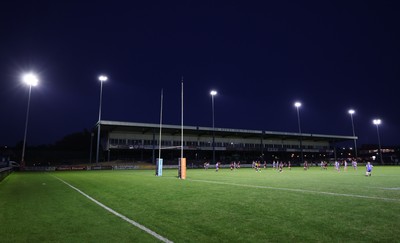 250925 - Bridgend Ravens RFC v Aberavon RFC, Super Rygbi Cymru - Bridgend take on Aberavon under the new floodlights at the Brewery Field partly funded by the WRU