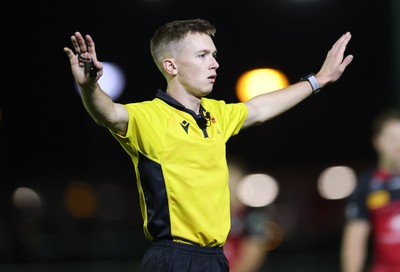 250925 - Bridgend Ravens RFC v Aberavon RFC, Super Rygbi Cymru - Match referee Ben Connor