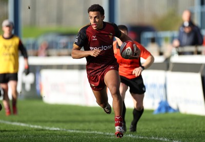 081125 - Bridgend Ravens v RGC - Super Rygbi Cymru - Caio Parry of RGC 