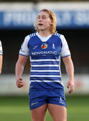 081125 - Bridgend Ravens v RGC - Super Rygbi Cymru - Ben Burnell of Bridgend 