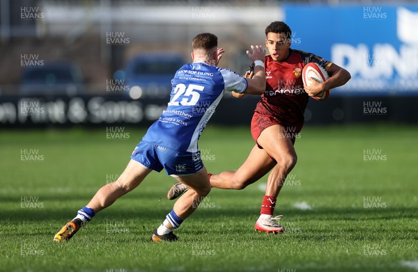 081125 - Bridgend Ravens v RGC - Super Rygbi Cymru - Caio Parry of RGC 