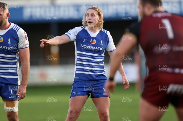 081125 - Bridgend Ravens v RGC - Super Rygbi Cymru - Ben Burnell of Bridgend 