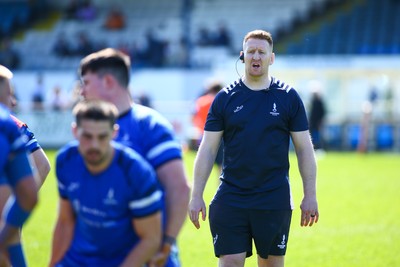 050425 - Bridgend v Cardiff RFC - Super Rygbi Cymru (SRC) - Forwards Coach of Bridgend Ravens Bradley Davies