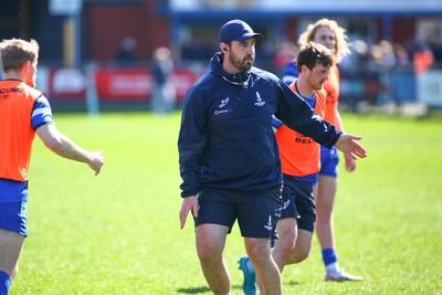 050425 - Bridgend v Cardiff RFC - Super Rygbi Cymru (SRC) - Head Coach of Bridgend Ravens Scott Baldwin