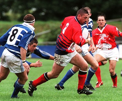 230897 - Bridgend v Llanelli - Paul Morris of Llanelli