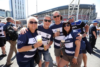 100525 - Bristol Bears v Bath Rugby - Gallagher Premiership - Fans outside the stadium