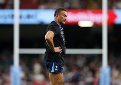 100525 - Bristol Bears v Bath Rugby - Gallagher Premiership - Bristol Head Coach Pat Lam
