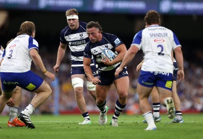 100525 - Bristol Bears v Bath Rugby - Gallagher Premiership - Max Lahiff of Bristol 