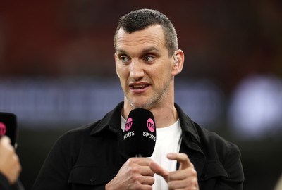 100525 - Bristol Bears v Bath Rugby - Gallagher Premiership - Sam Warburton working for TNT Sports