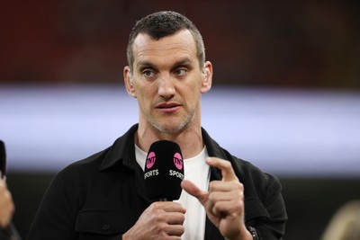 100525 - Bristol Bears v Bath Rugby - Gallagher Premiership - Sam Warburton working for TNT Sports