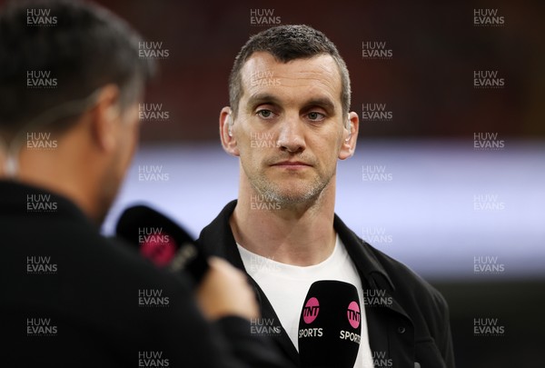 100525 - Bristol Bears v Bath Rugby - Gallagher Premiership - Sam Warburton working for TNT Sports
