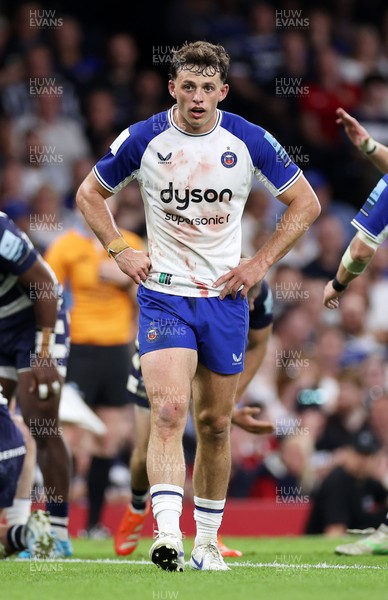 100525 - Bristol Bears v Bath Rugby - Gallagher Premiership - Louie Hennessey of Bath 