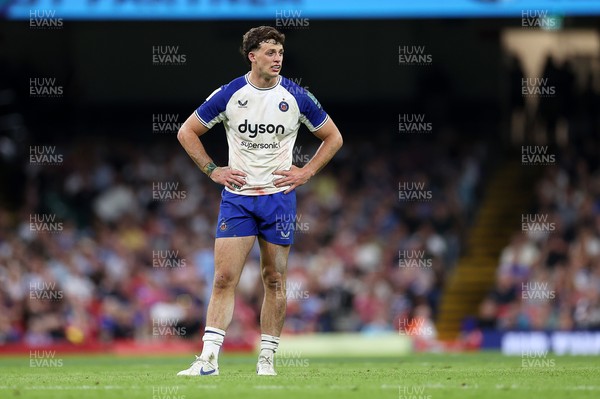 100525 - Bristol Bears v Bath Rugby - Gallagher Premiership - Louie Hennessey of Bath 