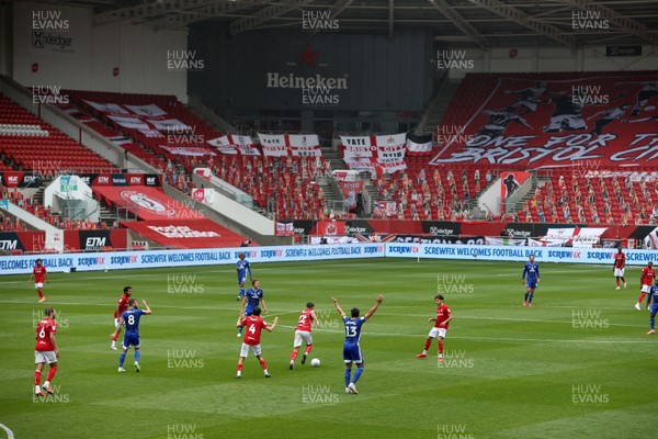 040720 - Bristol City v Cardiff City - SkyBet Championship - General View of the match