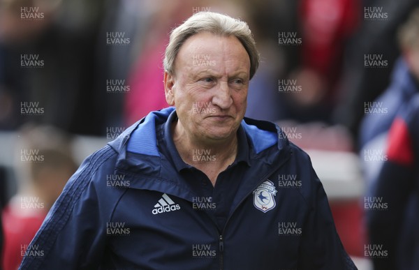 041117 - Bristol City v Cardiff City, Sky Bet Championship - Cardiff City manager Neil Warnock at the start of the match