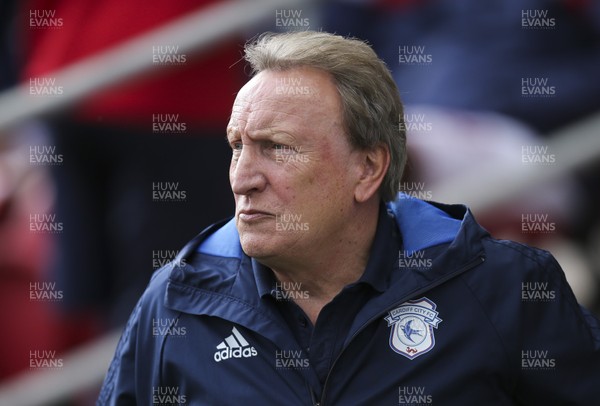 041117 - Bristol City v Cardiff City, Sky Bet Championship - Cardiff City manager Neil Warnock at the start of the match