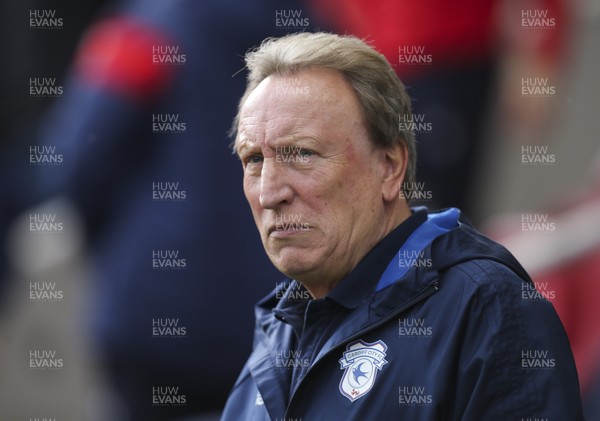 041117 - Bristol City v Cardiff City, Sky Bet Championship - Cardiff City manager Neil Warnock at the start of the match