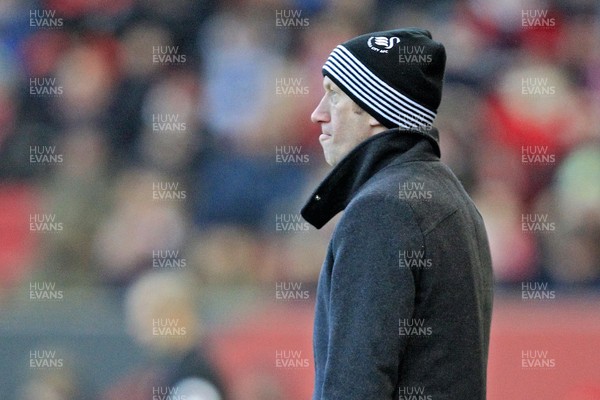 020219 - Bristol City v Swansea City, EFL Championship - Swansea City Manager Graham Potter during the match