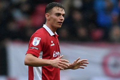 221125 - Bristol City v Swansea City - Sky Bet Championship - Scott Twine of Bristol City