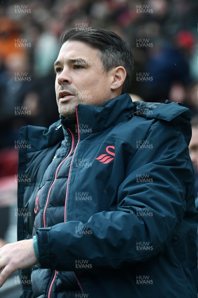 221125 - Bristol City v Swansea City - Sky Bet Championship - Darren O'Dea, Swansea Caretaker Manager