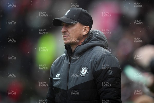 221125 - Bristol City v Swansea City - Sky Bet Championship - Gerhard Struber, Bristol City Manager