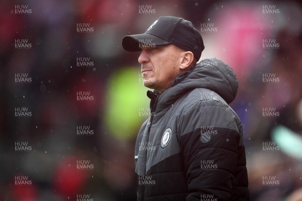 221125 - Bristol City v Swansea City - Sky Bet Championship - Gerhard Struber, Bristol City Manager