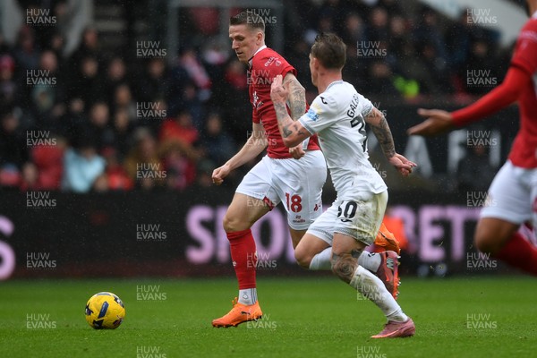 221125 - Bristol City v Swansea City - Sky Bet Championship - Emil Riis Jakobsen of Bristol City