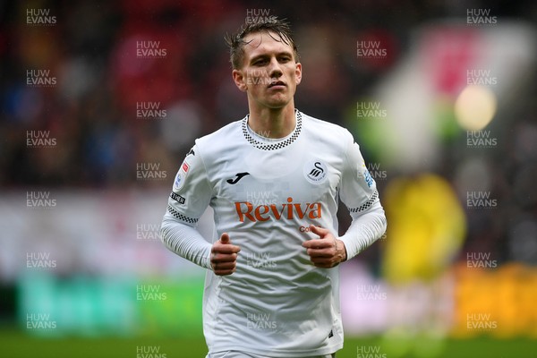 221125 - Bristol City v Swansea City - Sky Bet Championship - Ethan Galbraith of Swansea City