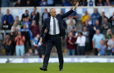 110816 - Bristol Rovers v Cardiff City - EFL Cup - Cardiff Manager Paul Trollope