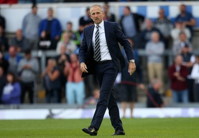 110816 - Bristol Rovers v Cardiff City - EFL Cup - Cardiff Manager Paul Trollope