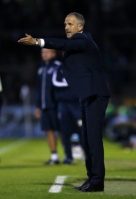 110816 - Bristol Rovers v Cardiff City - EFL Cup - Cardiff Manager Paul Trollope