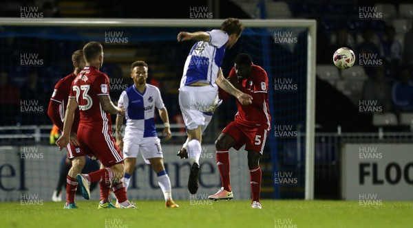 110816 - Bristol Rovers v Cardiff City - EFL Cup - Chris Lines of Bristol Rovers scores a goal