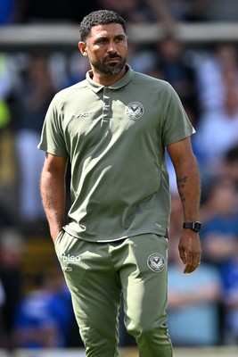 220826 - Bristol Rovers v Newport County - Sky Bet League 2 - Newport County Head Coach, Hayden Mullins