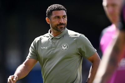 220826 - Bristol Rovers v Newport County - Sky Bet League 2 - Newport County Head Coach, Hayden Mullins