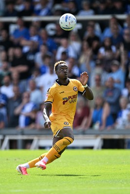 220826 - Bristol Rovers v Newport County - Sky Bet League 2 - Shaquille Gwengwe of Newport County