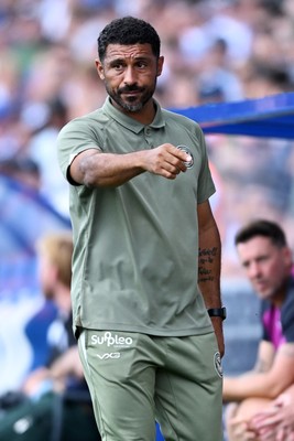220826 - Bristol Rovers v Newport County - Sky Bet League 2 - Newport County Head Coach, Hayden Mullins