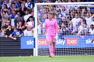 220826 - Bristol Rovers v Newport County - Sky Bet League 2 - Dejected Jordan Wright of Newport County