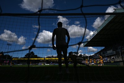 220826 - Bristol Rovers v Newport County - Sky Bet League 2 - Jordan Wright of Newport County