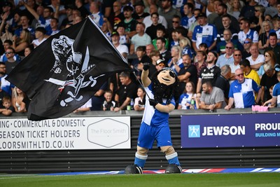 220826 - Bristol Rovers v Newport County - Sky Bet League 2 - Bristol Mascot