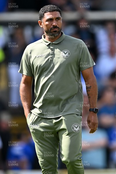 220826 - Bristol Rovers v Newport County - Sky Bet League 2 - Newport County Head Coach, Hayden Mullins